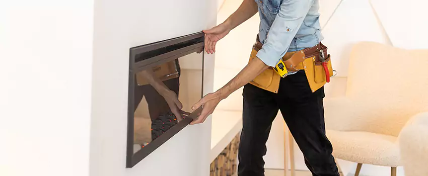 Metal Fireplace Installation in Statesville, North Carolina