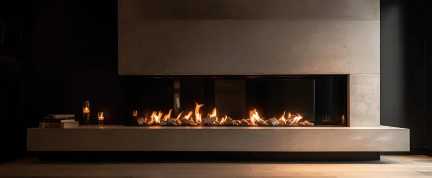 Gas Fireplace Ember Bed Design Services in Statesville, North Carolina