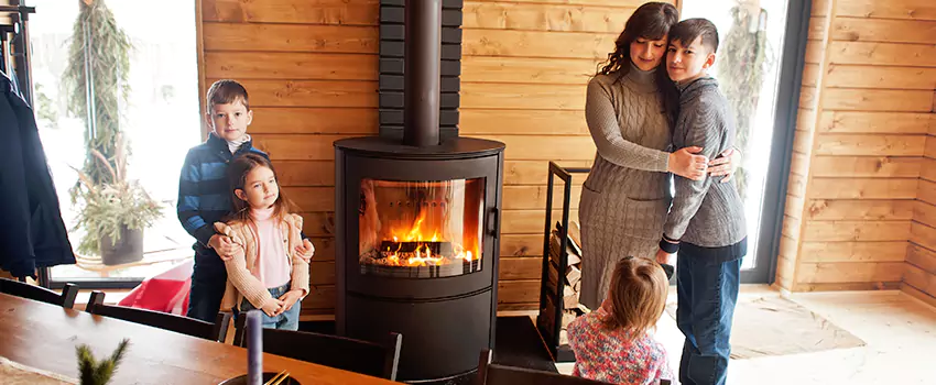 Morso Cast Iron Fireplace Insert Installation in Statesville, North Carolina