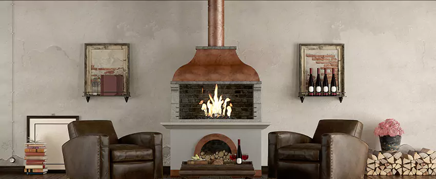 Thelin Hearth Products Providence Pellet Insert Fireplace Installation in Statesville, NC