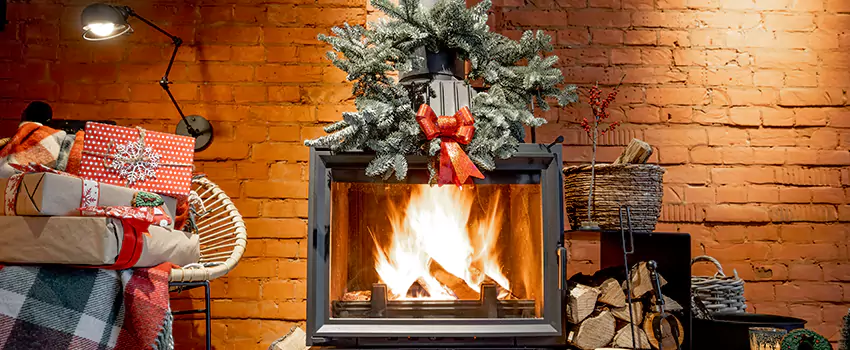 Travis Industries Linear Gas Fireplace Installation in Statesville, North Carolina