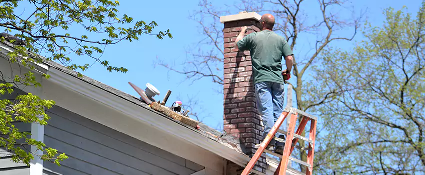 Vinyl and PVC Chimney Flashing Installation in Statesville, NC