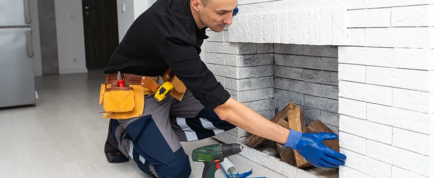 Fireplace Damaged Damper Frame Repair Services in Statesville, North Carolina